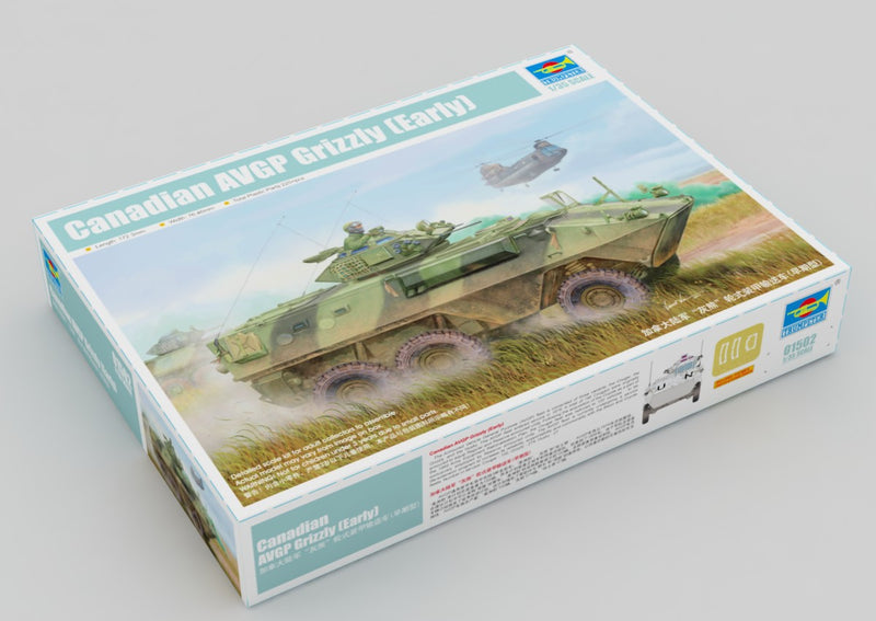 AVCP Grizzly Armoured Vehicle 1/35 Scale Plastic Model Kit Trumpeter 01502