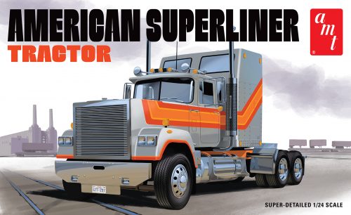 American Superliner Tractor 1-24 Scale  Plastic Model Truck Kit AMT1235