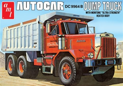 Autocar Dump Truck 1/25 Scale  Plastic Model Truck Kit AMT 1150