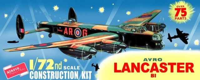 Avro Lancaster B I 1/72 Scale Plastic Model Kit Airfix 1418