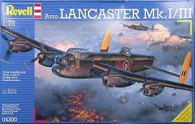 Avro Lancaster B I Special Dambuster 1/72 Scale Plastic Model Kit Revell H-202