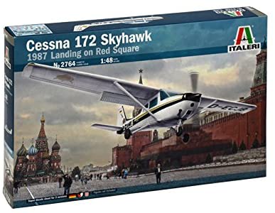 Cessna 172 Skyhawk 1/48 Scale Plastic Model Kit Italeri 2764