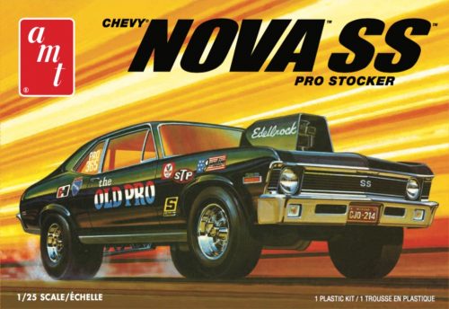 Chevy Nova SS Pro Stocker 1/25 Plastic Model Vehicle Kit AMT1142