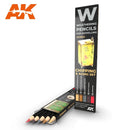 Chippimg & Aging Effects Pencil Set AK Interactive AK10042