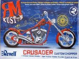 Crusader Caviaustom Chopper 1/12 Scale  Plastic Model Kit Revell 85-7314