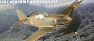 Curtiss P-40B Warhawk Fighter 1/72 Scale Plastic Model Kit Hobby Boss 80209