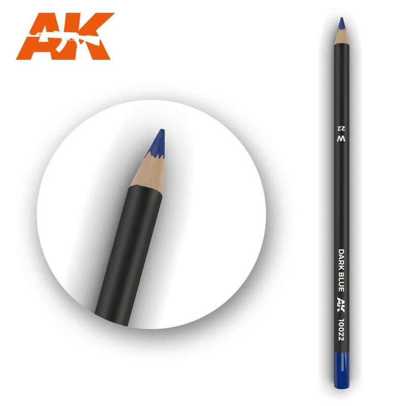 Dark Blue Weathering Pencil AK Interactive AK10022