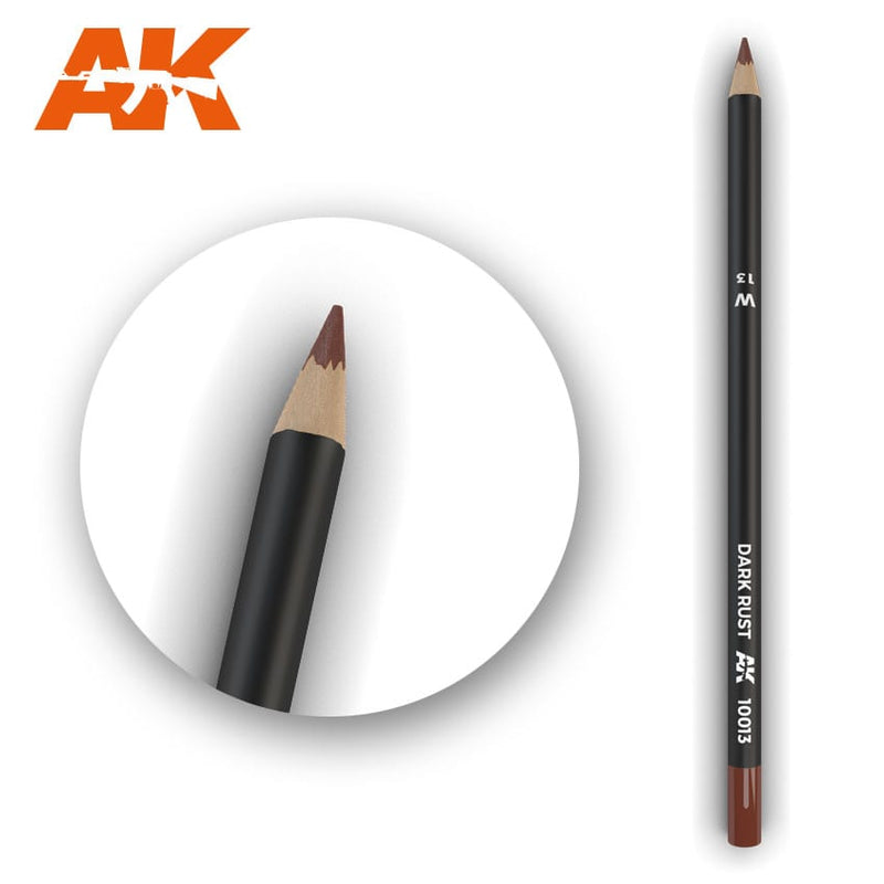 Dark Rust Weathering Pencil AK Interactive AK10013