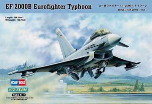 Eurofighter EF2000 Typhoon ll 1/72 Aircraft Model Kit Hobby Boss 80265