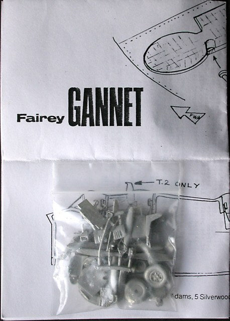 Fairey Gannet Cast Metal detail Set 1/72 Scale Aeroclub V117