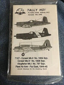 Decal Fleet Air Arm  Far East 1944-1945 Decal Set 1/72 Scale Tally ho 7127