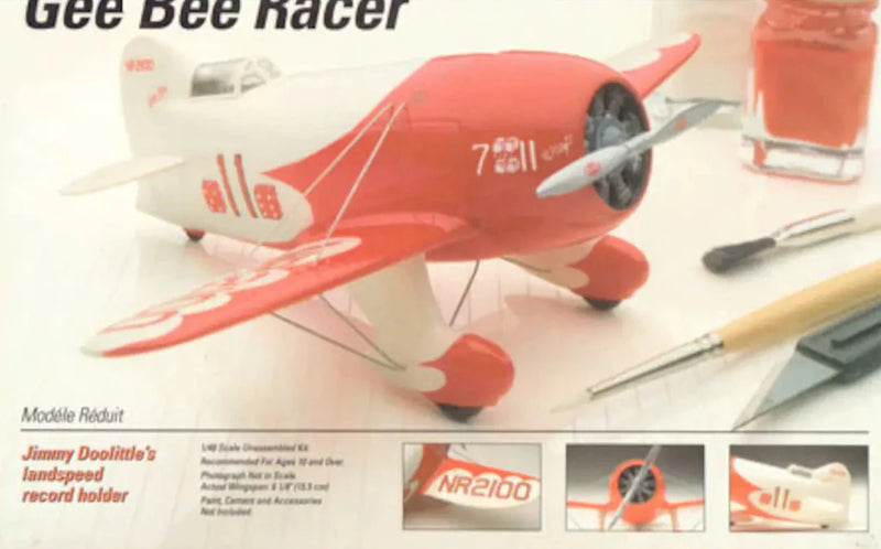 Gee Bee Racer 1/72 Scale Plastic Model Kit Testors 913