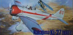 Nakajima KI-27 Nate 1/48 Scale Plastic Model Kit Hasegawa J008