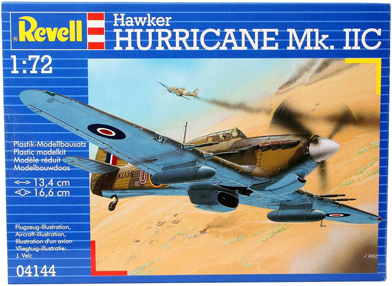 Hawker Hurricane Mk llC 1/72 Scale Plastic Model Kit Revell 04144