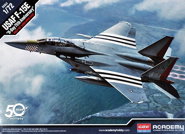 McDonnell Douglas F-15E Strike Eagle 1/72 Scale  Plastic Model Academy 12568