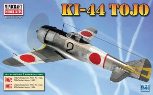 Nakajima Ki-44 Shoki Fighter 1/144 Scale Plastic Model kit Minicraft 14656