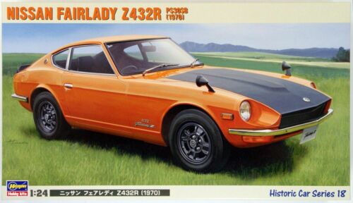 Nissan Fairlady Z432R Sports Car 1/24 Scale Plastic Model Kit Hasegawa 21218