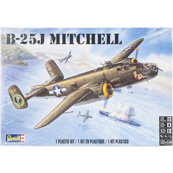 North American B-25J Mitchell 1-48 Scale Plastic Model Kit  Revell 85-5512