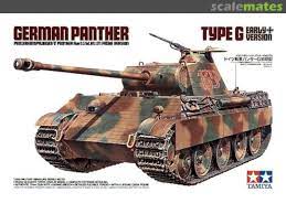 Panther Sd.kfz.171 Ausf G AFV 1/35 Scale Plastic Model Kit Tamiya 35170