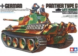 Panther Sd.kfz.171 Ausf G AFV 1/35 Scale Plastic Model Kit Tamiya 35176