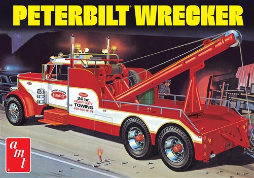 Peterbilt Wrecker 1/25 Plastic Model Vehicle Kit AMT1133