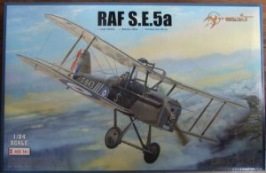 RAF SE5A Fighter 1/24 Scale Plastic Model Kit I Love Kits 62402