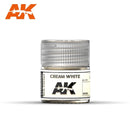 RC002 Cream Whte RAL 9001Acrylic Paint  AK Interactive