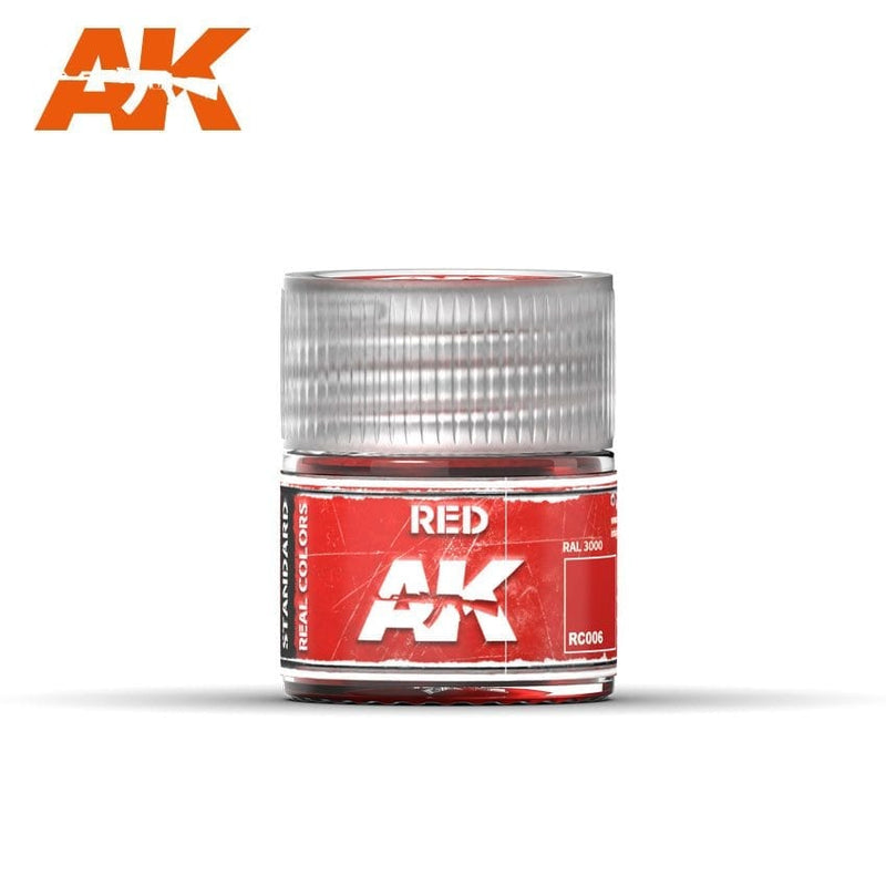 RC006 Red   RAL 3000 Acrylic Paint AK Interactive