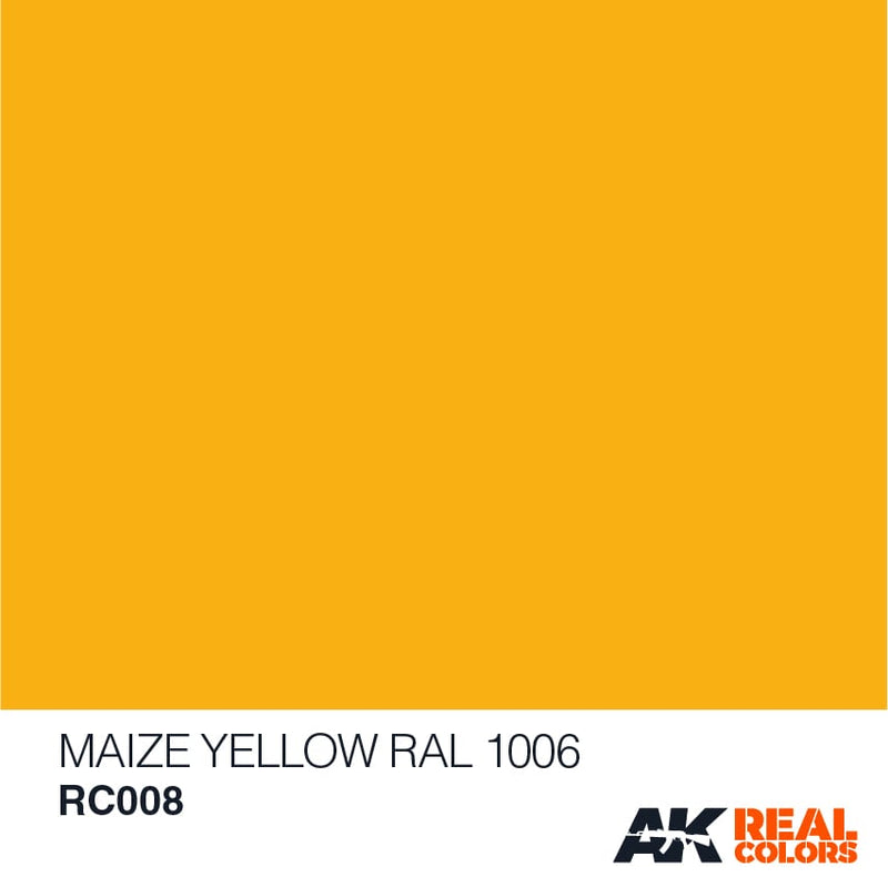 RC008 Maize Yellow  RAL1006 Acrylic Paint AK Interactive