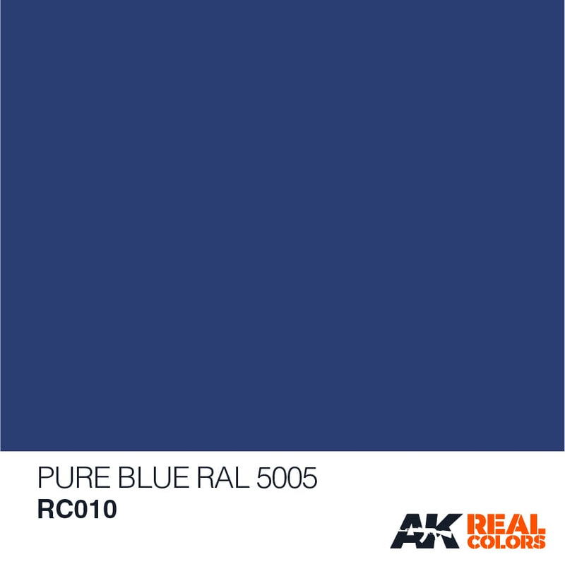 RC010 Pure Blue RAL 5005 Acrylic Paint AK Interactive