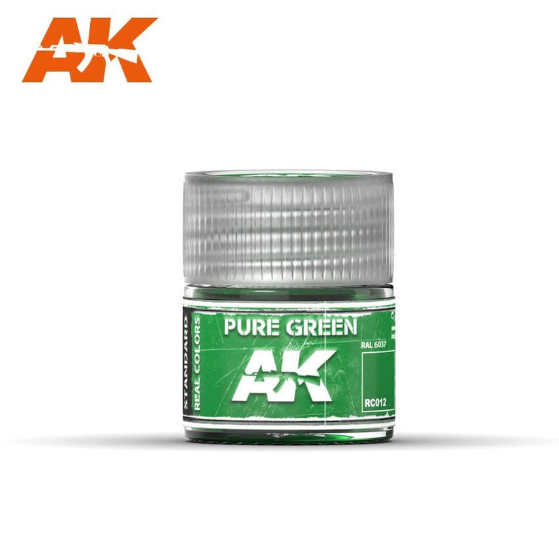 RC012 Pure Green RAL6037 Acrylic Paint AK Interactive