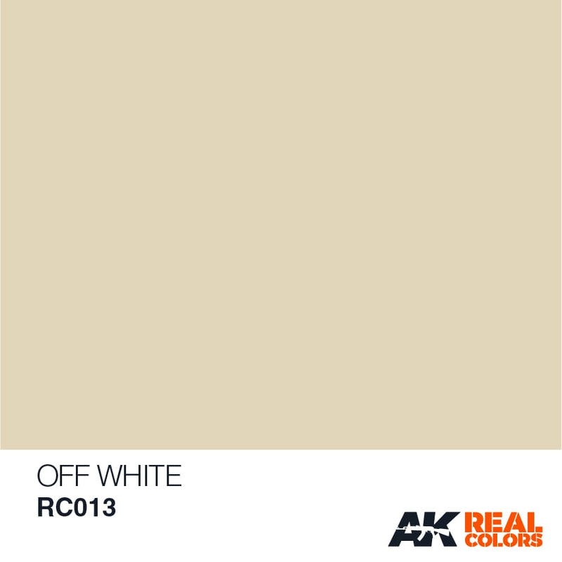 RC013 Off White Acrylic Paint AK Interactive