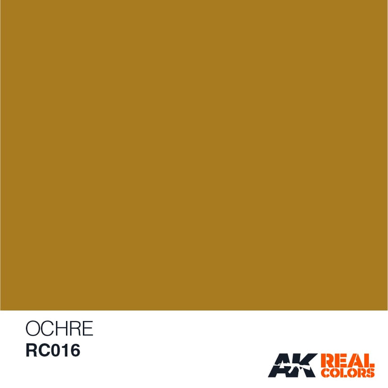 RC016 Ochre Acrylic Paint AK Interactive