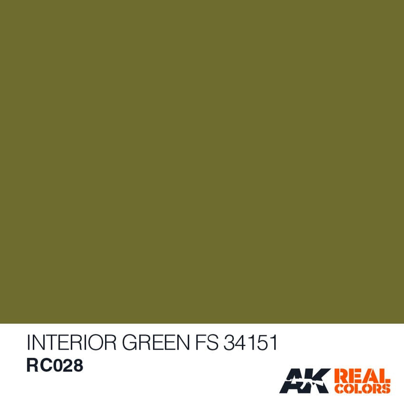 RC028 Interiot Green Fs34151 Acrylic Paint AK Interactive