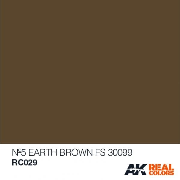 RC029 Earth Broen FS30099 Acrylic Paint AK Interactive