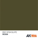 RC039 BSC 34 Slate Acrylic Paint AK Interactive