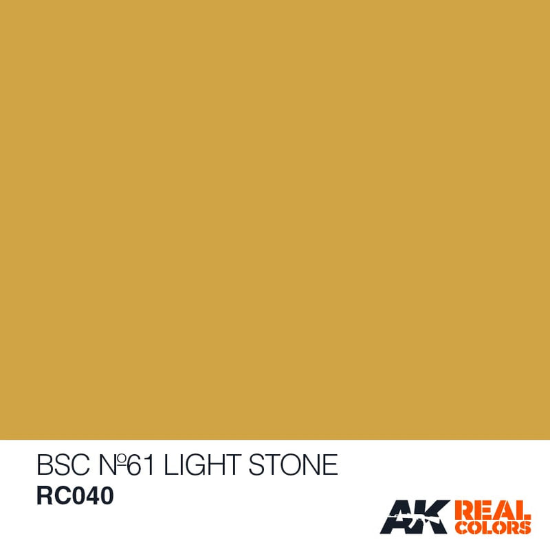 RC040 BSC 6 Light Stone Acrylic Paint AK Interactive