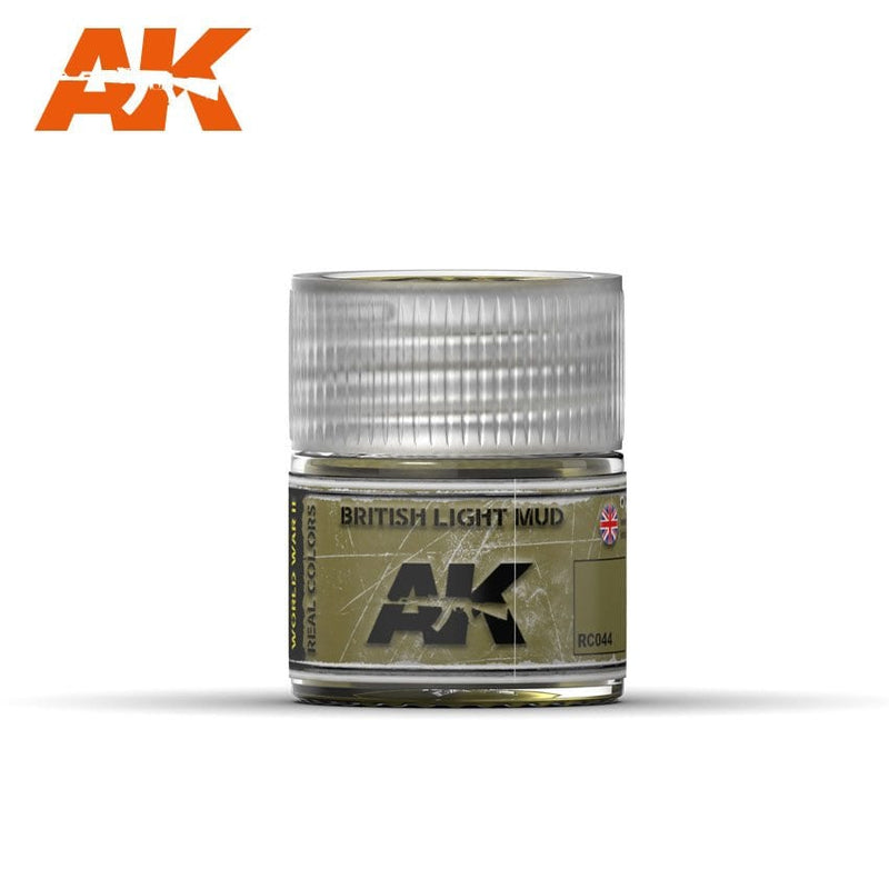 RC044 British Light Mud Acrylic Paint AK Interactive