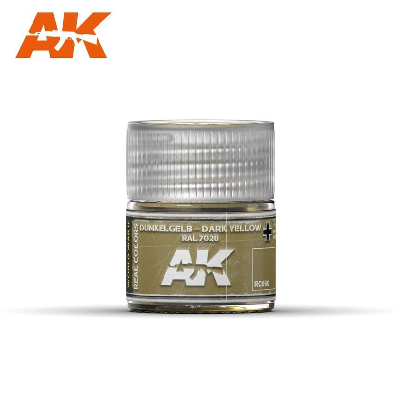 RC060 RAL 6028 Dunkelgeld (Dark Yellow) Acrylic Paint AK Interactive