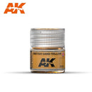 RC093 British Sand Yellow Acrylic Paint AK Interactive