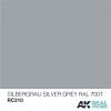RC210 RAL7001Silbergrau (Silver Grey)) Acrylic Paint AK Interactive