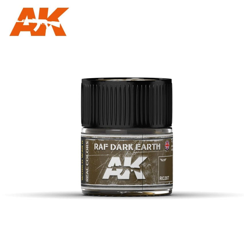 RC287 RAF Dark Dark Earth Acrylic Paint AK Interactive