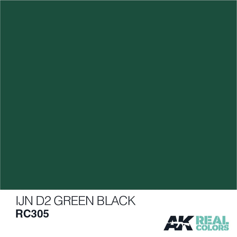 RC305  IJN D2 Green Black Acrylic Paint AK Interactive