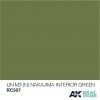 RC307  IJN M3 (N) Nakajima Interior Green Acrylic Paint AK Interactive