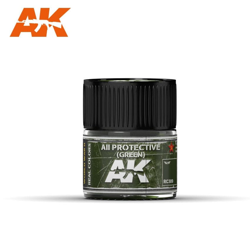 RC309 All Protective Green Acrylic Paint AK Interactive