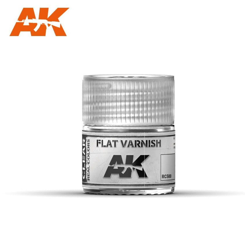 RC500 Flat Clear Coat Acrylic Paint AK Interactive