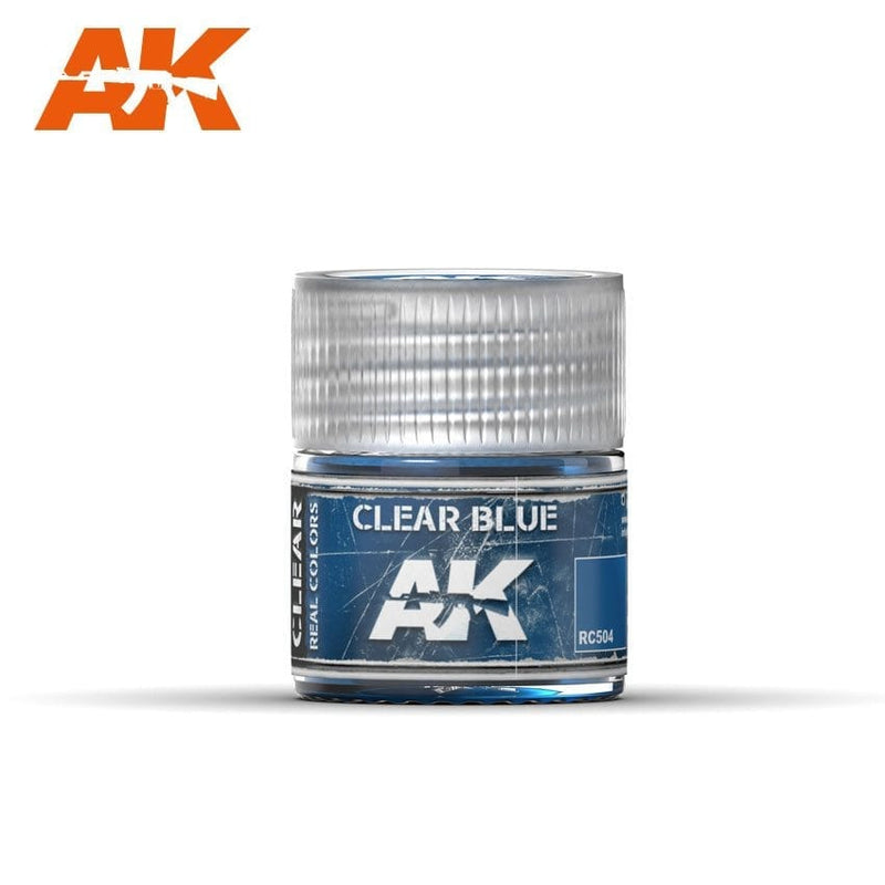 RC504 Clear Blue Acrylic Paint AK Interactive