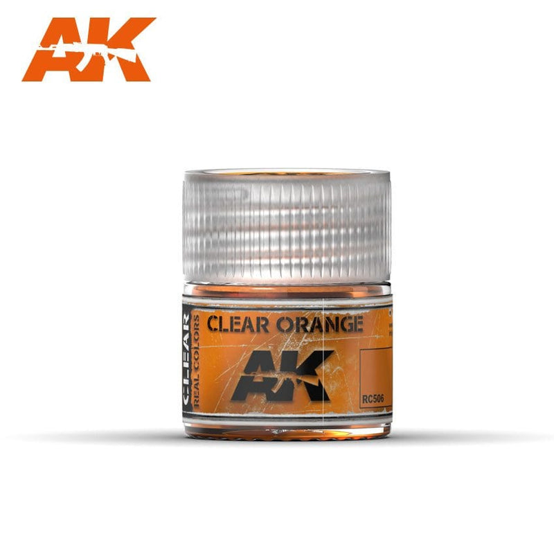 RC506 Clear Orange Acrylic Paint AK Interactive