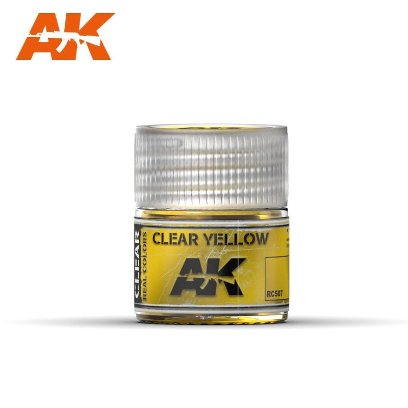 RC507 Clear Tellow Acrylic Paint AK Interactive