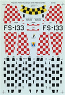 Republic F-84E Thunderjet Markings 1/48 Scale Decal Sheet Superscale 48-769